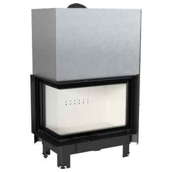 Focar otel MBA17 18 kW sticla stanga cu usa glisanta