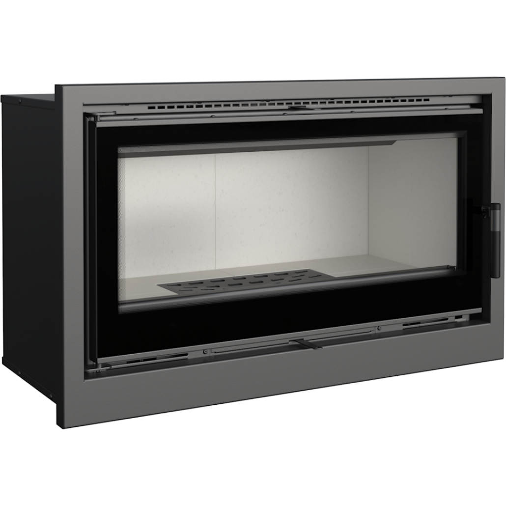 Focar otel AK95 14 kW cu ventilator