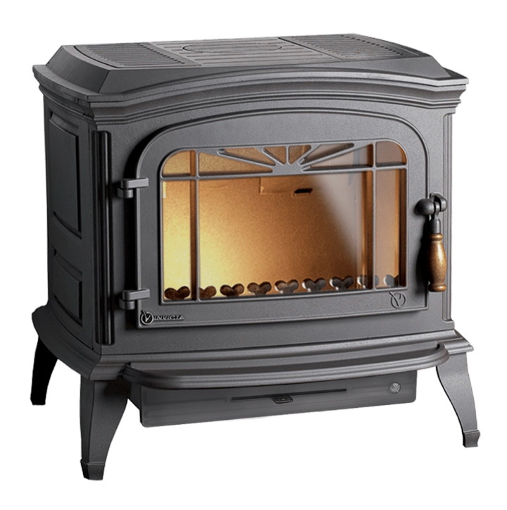 Soba fonta Bradford 9-13.5kW - Negru