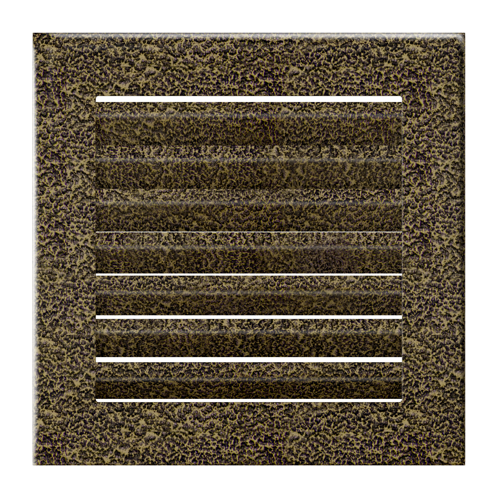 Grila FRESH NEGRU-AURIU 17x17