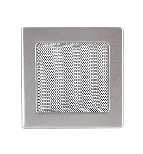 Grila aerisire INOX 17x17